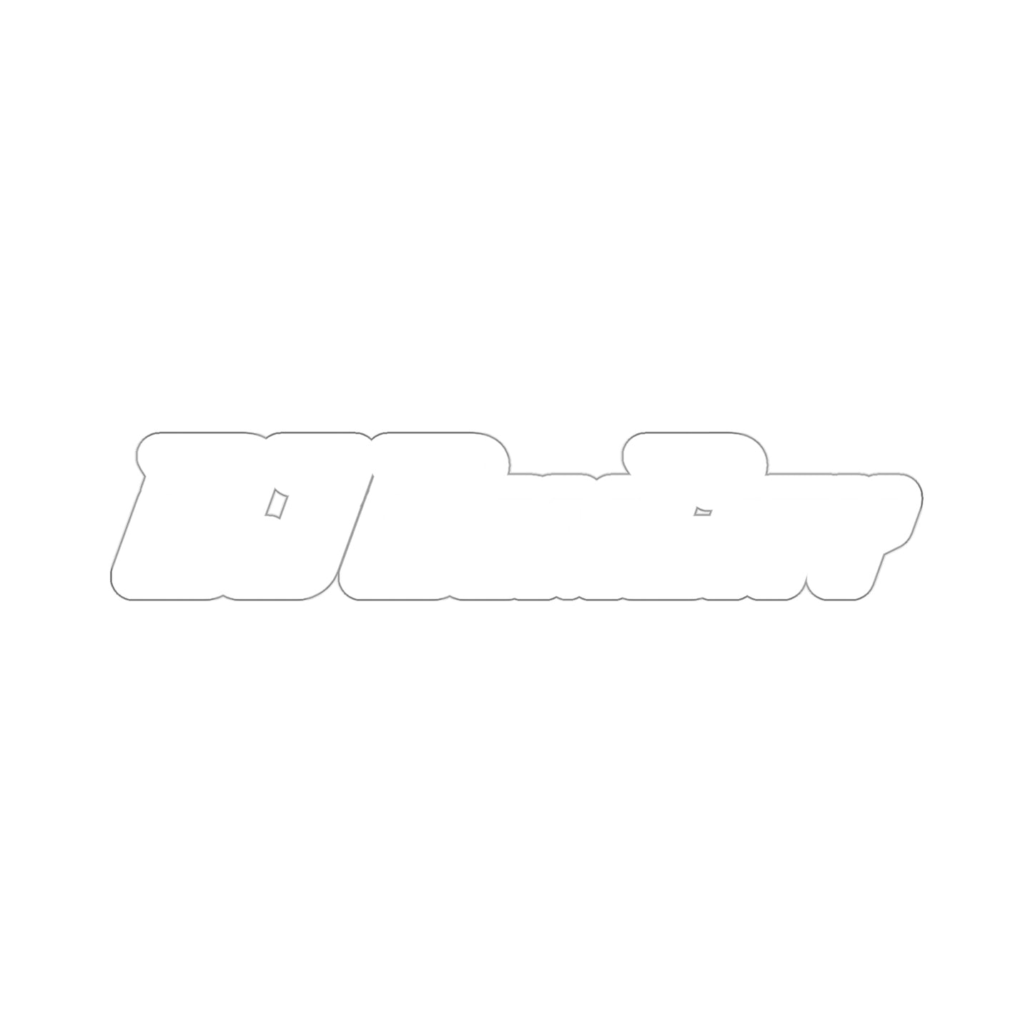 DomCity Brand Stickers (White)