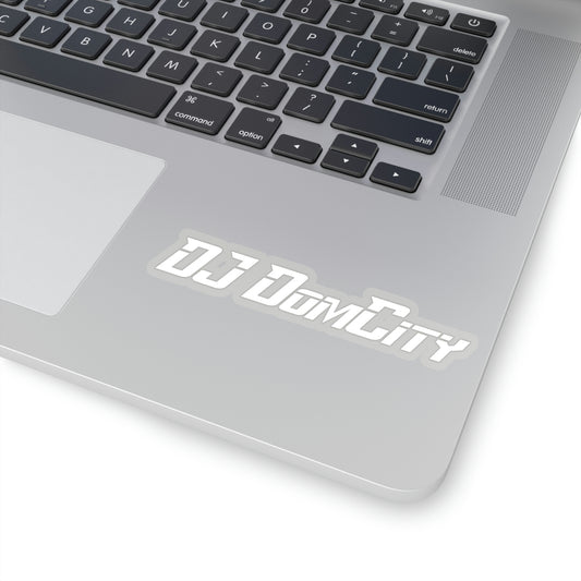 DomCity Brand Stickers (White)